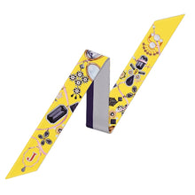 Load image into Gallery viewer, Letter Tarot Small Scarf for Women, Width: 6.2cm