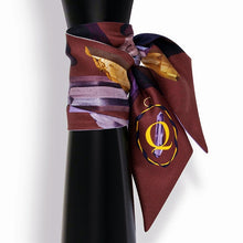 Load image into Gallery viewer, Letter Tarot Small Scarf for Women, Width: 6.2cm