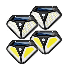 Load image into Gallery viewer, Solar Wall Lamp Body Induction Garden Lamp Villa Waterproof Outdoor Lighting Street Lamp, 102 LED, 50 COB