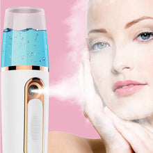 Load image into Gallery viewer, Portable Mini Moisturizing Sprayer Rechargeable Beauty Disinfectant Humidifier Automatic Alcohol Sprayer, Moisturizing Sprayer