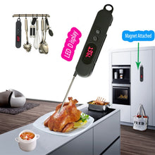 Load image into Gallery viewer, Folding Digital Meat Thermometer Probe Wireless Instant Read Kitchen Cooking Food Long Stainless Steel Probe BBQ Thermometer, BBQ Probe