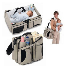 Load image into Gallery viewer, Newborn Baby Portable Travel Foldable Bed Mummy Pack Bag