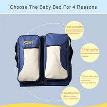 Load image into Gallery viewer, Newborn Baby Portable Travel Foldable Bed Mummy Pack Bag
