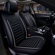Load image into Gallery viewer, Universal PU Leather Car Seat Cover, Black White, Black Red, Black White Deluxe, Black Red Deluxe, Coffee Deluxe, Beige Deluxe, Beige, Coffee