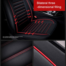 Load image into Gallery viewer, Universal PU Leather Car Seat Cover, Black White, Black Red, Black White Deluxe, Black Red Deluxe, Coffee Deluxe, Beige Deluxe, Beige, Coffee