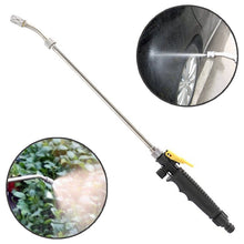 Load image into Gallery viewer, Garden Water Guns Stainless Steel Multifunction High Pressure Car Wash Spray Nozzle Hose Wand, 30cm, 48cm, 58cm, 72cm
