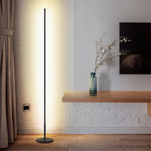 Load image into Gallery viewer, Minimalist Creative Bedroom Living Room Personality Atmosphere Light LED Floor Lamp, Warm Light, White Light, Stepless Dimming
