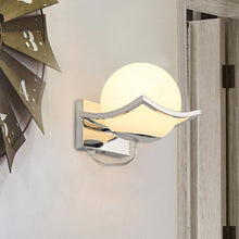 Load image into Gallery viewer, Glass Ball Wall Lamp Study Balcony Bedroom Bedside Aisle Lights