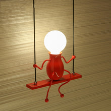 Load image into Gallery viewer, E27 LED Personality Creative Retro Wrought Iron Villain Wall Lamp without Bulb, White, Red, Black