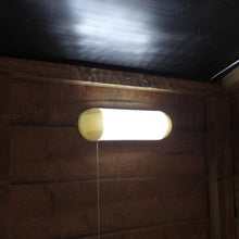 Load image into Gallery viewer, Double-lamp Wall-mounted LED Solar Powered Shed Light IP44 Waterproof Outdoor Pull Lamp