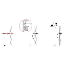 Load image into Gallery viewer, 6 LEDs Solar Power IP55 Waterproof Light Sensor Wall Light Deck Lights, White light, Warm Light