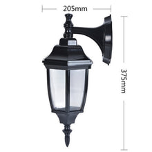 Load image into Gallery viewer, Vintage Acrylic IP67 Waterproof Courtyard Landscape Lights Hallway Lighting Wall Light without Light Source, 205x375mm, 197x390mm