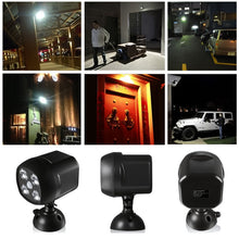 Load image into Gallery viewer, 3W 4 LEDs SMD 3535 Outdoor Lighting Wireless Motion Sensor Outside Spotlight LED Wall Light