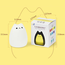 Load image into Gallery viewer, USB Charging Novelty Night Lights Cute Children Night Lamp Distant Control Touch Sensor Light Home Decor Lighting, Popular Cat ?, Pouting Cat, Lucky Cat