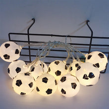 Load image into Gallery viewer, Football Lantern String KTV Creative LED Decorative Light, 1m 10 LEDs, 2m 20 LEDs, 3m 20 LEDs