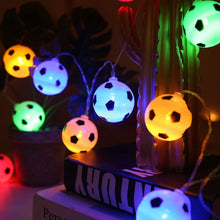 Load image into Gallery viewer, Football Lantern String KTV Creative LED Decorative Light, 1m 10 LEDs, 2m 20 LEDs, 3m 20 LEDs