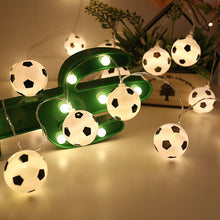 Load image into Gallery viewer, Football Lantern String KTV Creative LED Decorative Light, 1m 10 LEDs, 2m 20 LEDs, 3m 20 LEDs