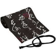 Load image into Gallery viewer, Calligraphy Cute Canvas Roll School Pencil Case Pencilcase Student Pen Bag Stationery Pouch Supplies