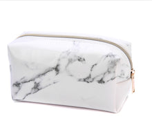 Load image into Gallery viewer, Cute Marble Pattern Pencil Cases Big Capacity PU Leather Cosmetic Bag Pencil Bag School Office Supplies