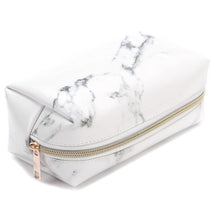 Load image into Gallery viewer, Cute Marble Pattern Pencil Cases Big Capacity PU Leather Cosmetic Bag Pencil Bag School Office Supplies
