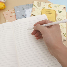 Load image into Gallery viewer, G12G108 Kawaii Cute Nature Flowers Birds Animal Notebook Painting Diary Book Journal Record Office School Supplies, Random Color Delivery, G12G108