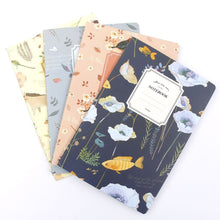 Load image into Gallery viewer, G12G108 Kawaii Cute Nature Flowers Birds Animal Notebook Painting Diary Book Journal Record Office School Supplies, Random Color Delivery, G12G108