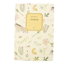 Load image into Gallery viewer, G12G108 Kawaii Cute Nature Flowers Birds Animal Notebook Painting Diary Book Journal Record Office School Supplies, Random Color Delivery, G12G108