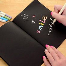 Load image into Gallery viewer, Sketchbook Diary Drawing Painting Graffiti Soft Cover Black Paper Sketch Book Notebook Office School Supplies Gift, S 56K, M 32K, L 16K