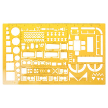 Load image into Gallery viewer, Ruler Universal Furniture Construction Template Ruler School Accessories, Furniture Construction