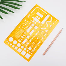 Load image into Gallery viewer, Ruler Universal Furniture Construction Template Ruler School Accessories, Furniture Construction