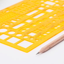Load image into Gallery viewer, Ruler Universal Furniture Construction Template Ruler School Accessories, Furniture Construction