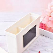 Load image into Gallery viewer, 2 PCS Magnetic Plastic Storage Box Drawer Blackboard Chalk Pens Desk Storage Organiser Home Storage Boxes, Magnetic Storage Box