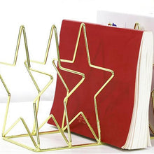 Load image into Gallery viewer, Gold S Shape Electroplated Bookend Desk Organizer Desktop Office Home Bookends Book Holder Book Stand Creative Bookshelf, S Shape Bookend