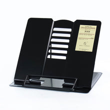 Load image into Gallery viewer, Portable Metal Adjustable Reading Book Holder Support iPad Document Book Shelf Bookstand, Small, Large