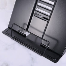 Load image into Gallery viewer, Portable Metal Adjustable Reading Book Holder Support iPad Document Book Shelf Bookstand, Small, Large
