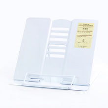 Load image into Gallery viewer, Portable Metal Adjustable Reading Book Holder Support iPad Document Book Shelf Bookstand, Small, Large
