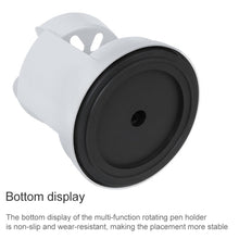 Load image into Gallery viewer, 2 PCS Multi-function Rotating Plastic Gift Pen Holder Office Storage Box
