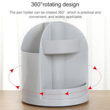 Load image into Gallery viewer, 2 PCS Multi-function Rotating Plastic Gift Pen Holder Office Storage Box