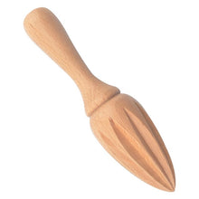 Load image into Gallery viewer, Wooden Squeezer Juicer Fruit Juice Extractor Reamer Lemon Cone Multifunctional Kitchen Tool, Squeezer Juicer