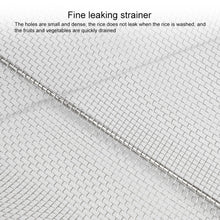 Load image into Gallery viewer, Stainless Steel Foldingf Filter Kitchen Tools Drainage Household Retractable Vegetable Fruit Basket, 24x34x11cm, 18x27x11cm