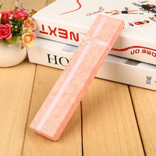 Load image into Gallery viewer, 3 PCS Rectangular Rose Bow Gift Box Necklace Box Jewelry Box, Random Color Delivery