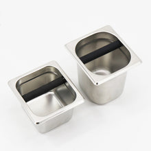 Load image into Gallery viewer, Stainless Steel Coffee Grounds Bucket Coffee Box, Large, Small