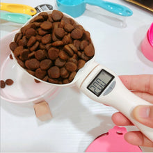 Load image into Gallery viewer, Portable Pet Food Electronic Weighing Measuring Spoon Cat Dog Food Measuring Spoon, Measuring Spoon