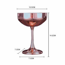 Load image into Gallery viewer, 304 Stainless Steel Cup Ear Of Wheat Print Martini Goblet Wine Glass Drinkware
