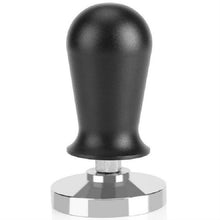Load image into Gallery viewer, Stainless Steel Coffee Powder Hammer Alumina Constant Pressure Powder Press, 58mm Black