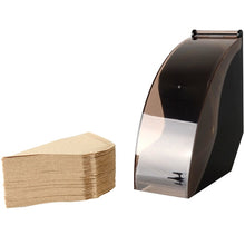 Load image into Gallery viewer, Filter Paper Holder Tapered Filter Paper Box Filtering Paper Storage Rack Stand Coffee Tools with Dust-Proof Cover, Filter Paper Holder