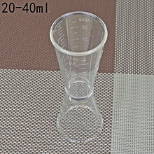 Load image into Gallery viewer, 2 PCS PC Small Measuring Cup Device Double-headed Graduated Milk Tea Scale Cup Oz Measuring Tool, Large, Small