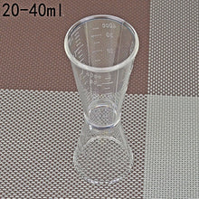 Load image into Gallery viewer, 2 PCS PC Small Measuring Cup Device Double-headed Graduated Milk Tea Scale Cup Oz Measuring Tool, Large, Small