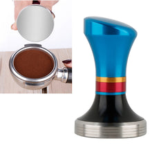 Load image into Gallery viewer, 58mm CoffeeTamper Stainless Steel Coffee Powder Hammer Flat Base Powder Press