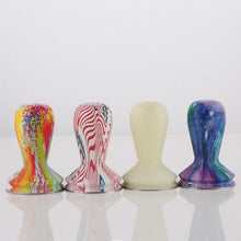 Load image into Gallery viewer, 58mm Coffee Tamper Coloured Silicone Frosted Handle Coffee Hammer 304 Stainless Steel Powder Press Coffee Accessories, Starry Sky, Stripe, Colorful, Milk White